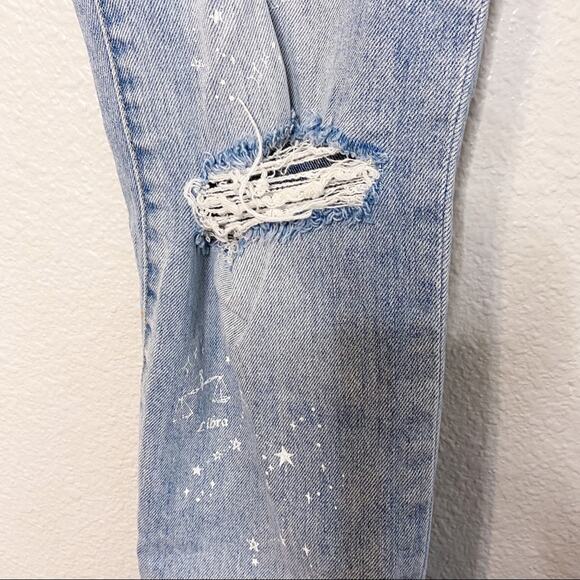 Pistola Zodiac Raw Hem Distressed Jeans - Picture 4 of 7